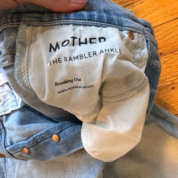 MOTHER The Rambler Ankle Straight Leg Jeans - Picture 10 of 11